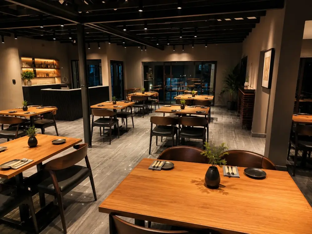 The Blazing Grill restaurant at Lakefield