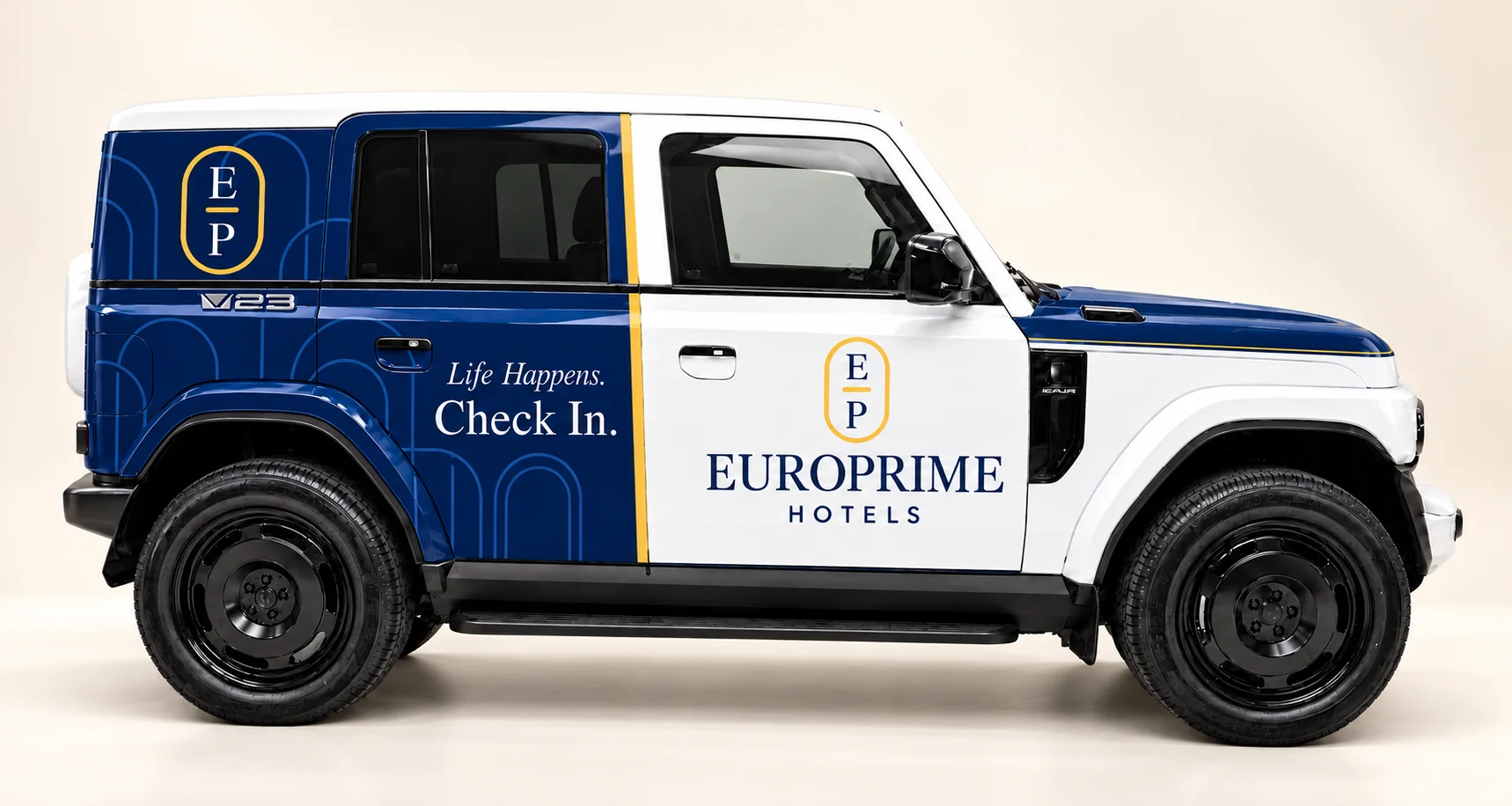 Europrime solar-charged electric shuttle